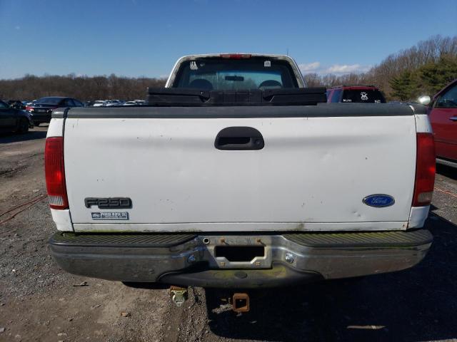 1FTFF28W4VNC33323 - 1997 FORD F250 WHITE photo 6