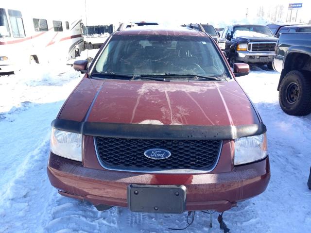 1FMZK06125GA74015 - 2005 FORD FREESTYLE LIMITED RED photo 5