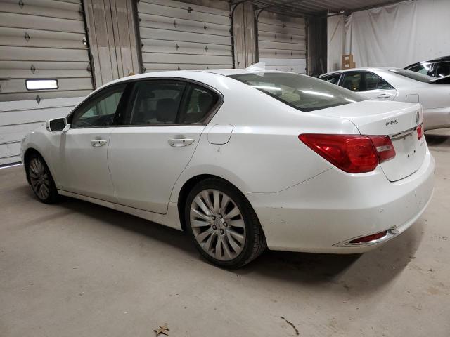 JH4KC1F97EC005096 - 2014 ACURA RLX ADVANCE WHITE photo 2