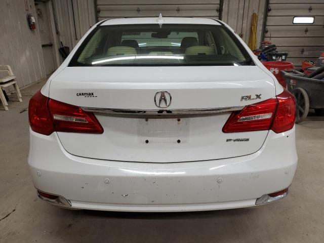 JH4KC1F97EC005096 - 2014 ACURA RLX ADVANCE WHITE photo 6