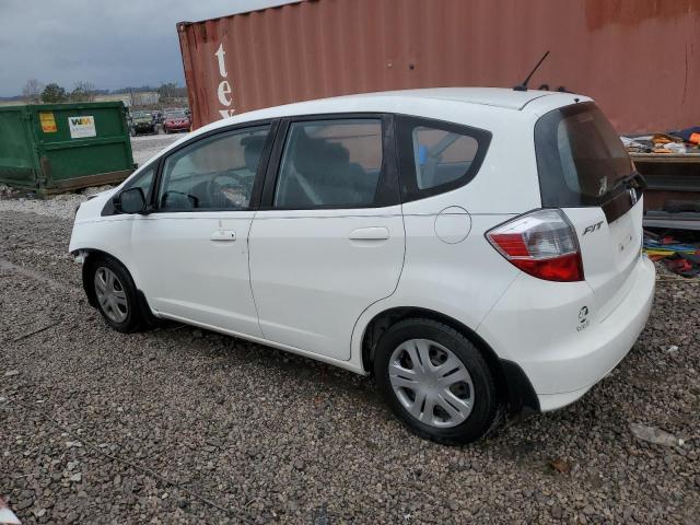 JHMGE8H30BC008709 - 2011 HONDA FIT WHITE photo 2