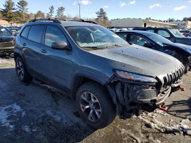 1C4PJMBS4FW655205 - 2015 JEEP CHEROKEE TRAILHAWK GRAY photo 4
