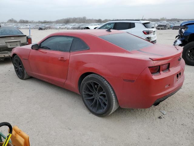 2G1FB1E3XC9127872 - 2012 CHEVROLET CAMARO LT RED photo 2