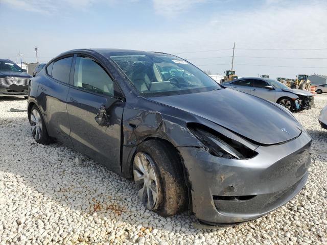 7SAYGDED9PF968369 - 2023 TESLA MODEL Y Gris foto 4