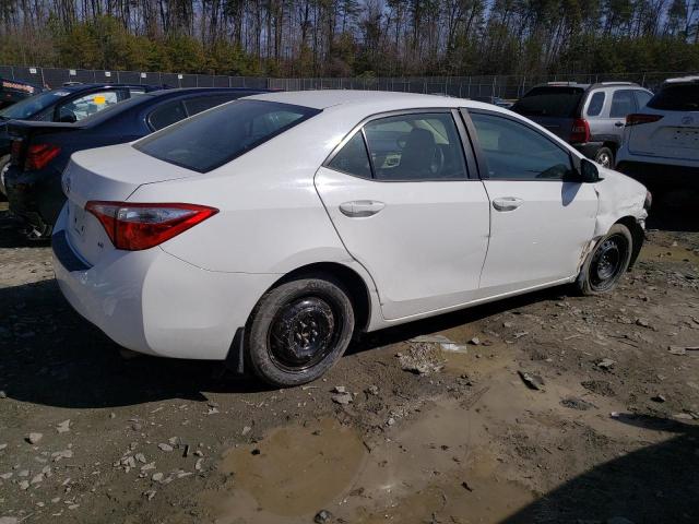 2T1BURHE5GC718841 - 2016 TOYOTA COROLLA L WHITE photo 3