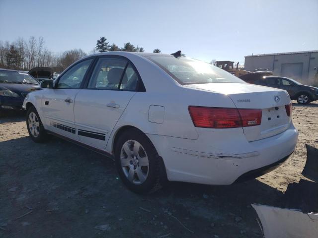 5NPET4AC2AH600357 - 2010 HYUNDAI SONATA GLS WHITE photo 2