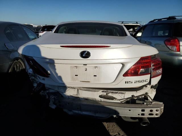 JTHFF2C23A2509876 - 2010 LEXUS IS 250 WHITE photo 6