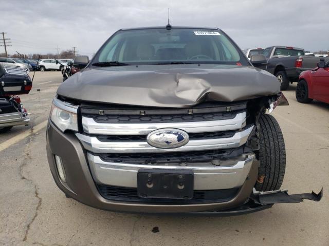 2FMDK3KC8DBA32098 - 2013 FORD EDGE LIMITED GRAY photo 5