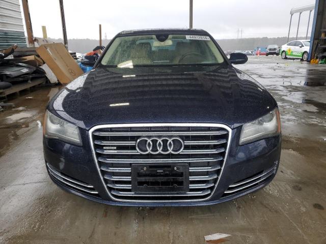 WAURGAFD9DN021633 - 2013 AUDI A8 L QUATTRO BLUE photo 5