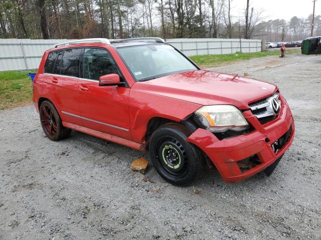 WDCGG8HBXAF354552 - 2010 MERCEDES-BENZ GLK 350 4MATIC RED photo 4