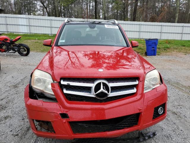 WDCGG8HBXAF354552 - 2010 MERCEDES-BENZ GLK 350 4MATIC RED photo 5