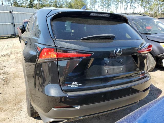 JTJYARBZ6K2117991 - 2019 LEXUS NX 300 BASE შავი ფოტო 6