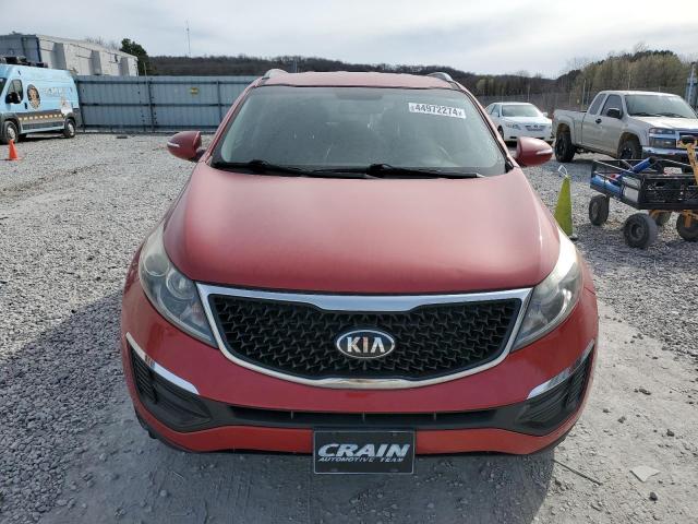 KNDPBCAC4F7769989 - 2015 KIA SPORTAGE LX RED photo 5