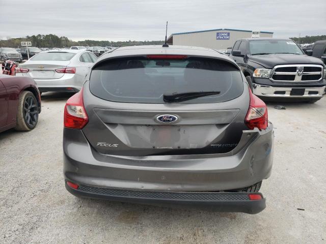 1FADP3N27EL281217 - 2014 FORD FOCUS TITANIUM GRAY photo 6