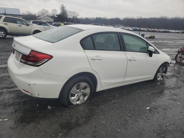 19XFB2F58FE700822 - 2015 HONDA CIVIC LX WHITE photo 3