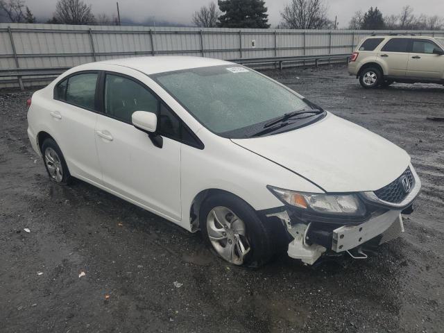 19XFB2F58FE700822 - 2015 HONDA CIVIC LX WHITE photo 4