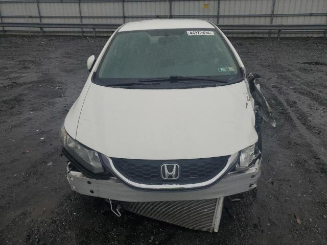 19XFB2F58FE700822 - 2015 HONDA CIVIC LX WHITE photo 5