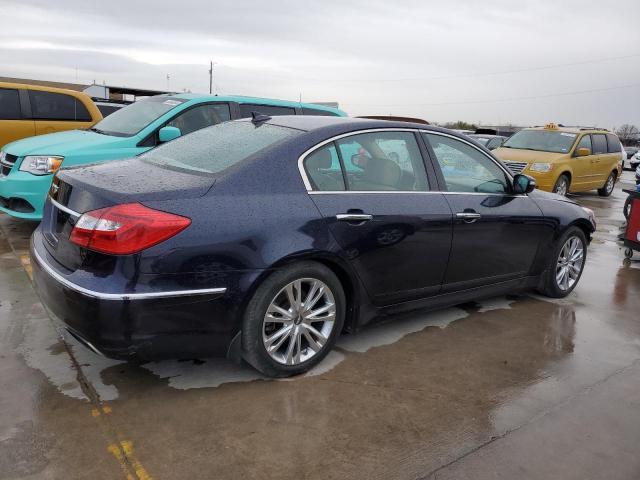 KMHGC4DD6DU232316 - 2013 HYUNDAI GENESIS 3.8L BLUE photo 3