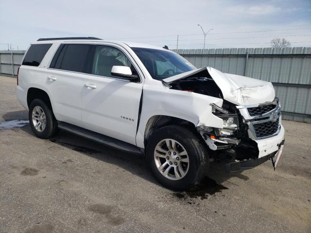 1GNSCBKC5FR148269 - 2015 CHEVROLET TAHOE C1500 LT WHITE photo 4