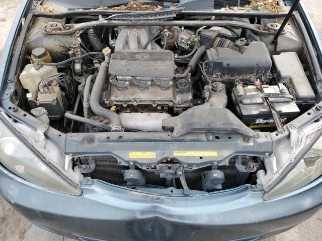 4T1BF30K32U510456 - 2002 TOYOTA CAMRY LE TEAL photo 11