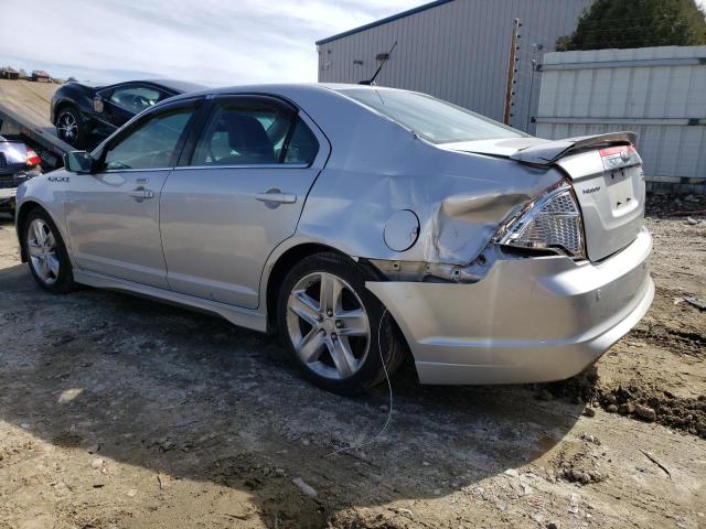 3FAHP0DC1AR364518 - 2010 FORD FUSION SPORT SILVER photo 2