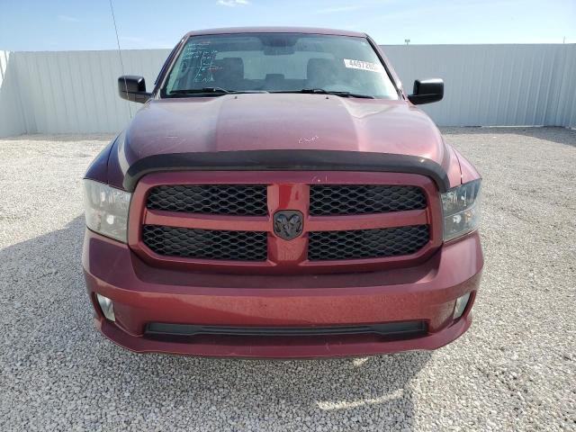 1C6RR6KT4JS279845 - 2018 RAM 1500 ST MAROON photo 5