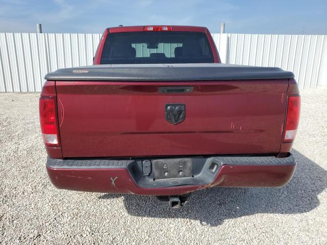 1C6RR6KT4JS279845 - 2018 RAM 1500 ST MAROON photo 6