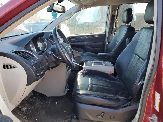 2C4RC1CG5DR616222 - 2013 CHRYSLER TOWN & COU TOURING L RED photo 7