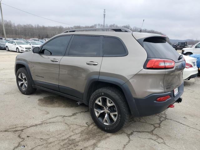 1C4PJMBS3GW267853 - 2016 JEEP CHEROKEE TRAILHAWK GREEN photo 2