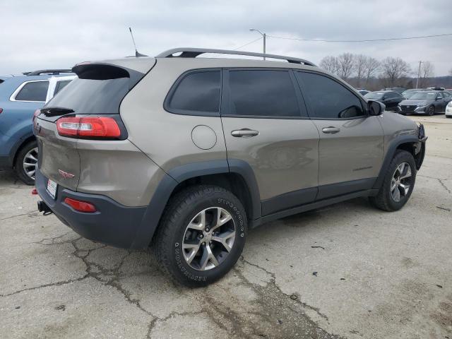 1C4PJMBS3GW267853 - 2016 JEEP CHEROKEE TRAILHAWK GREEN photo 3