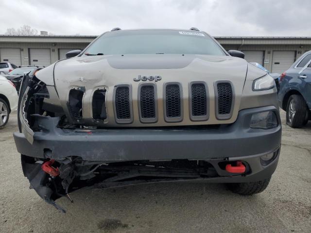 1C4PJMBS3GW267853 - 2016 JEEP CHEROKEE TRAILHAWK GREEN photo 5