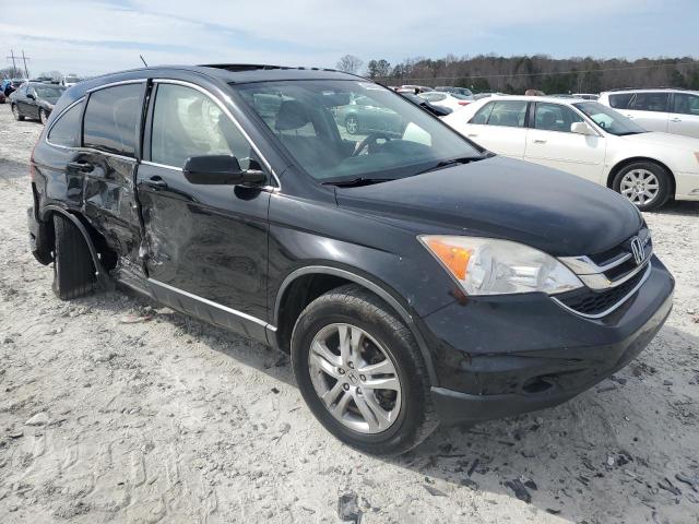 JHLRE3H77AC006392 - 2010 HONDA CR-V EXL BLACK photo 4