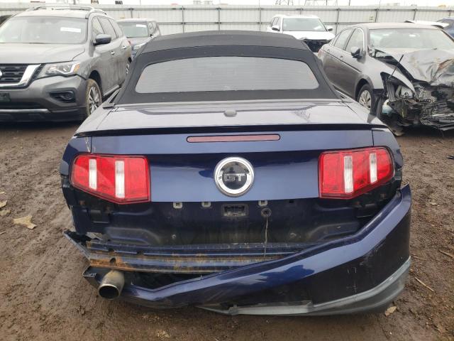 1ZVBP8FH2A5112283 - 2010 FORD MUSTANG GT BLUE photo 6