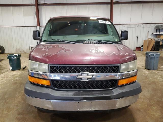 1GBFH15T041163974 - 2004 CHEVROLET EXPRESS G1 BURGUNDY photo 5