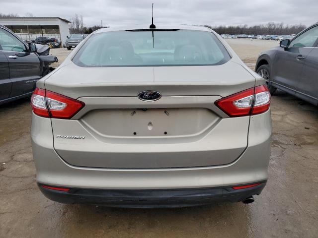 3FA6P0G72FR275988 - 2015 FORD FUSION S BEIGE photo 6