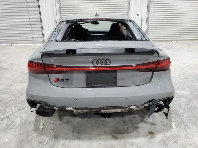 WUAPCBF21MN904395 - 2021 AUDI RS7 GRAY photo 6