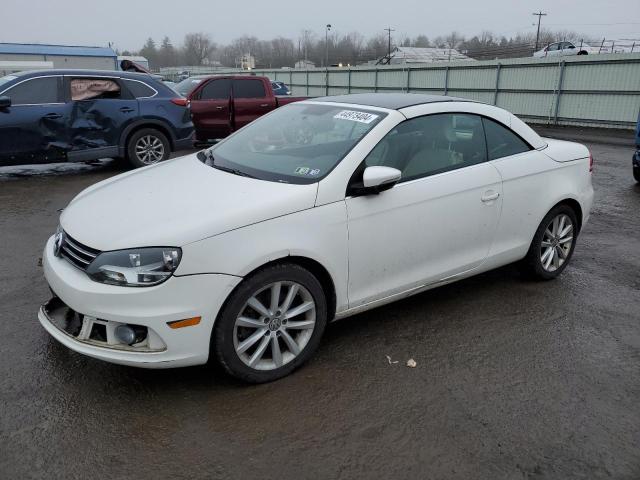 WVWBW7AH4CV004922 - 2012 VOLKSWAGEN EOS KOMFORT WHITE photo 1