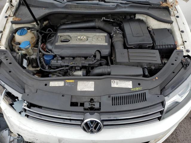 WVWBW7AH4CV004922 - 2012 VOLKSWAGEN EOS KOMFORT WHITE photo 11