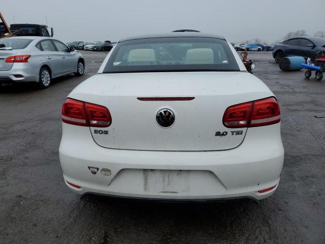 WVWBW7AH4CV004922 - 2012 VOLKSWAGEN EOS KOMFORT WHITE photo 6