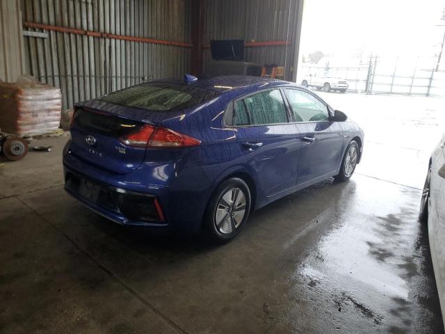 KMHC65LC8KU140514 - 2019 HYUNDAI IONIQ BLUE BLUE photo 3