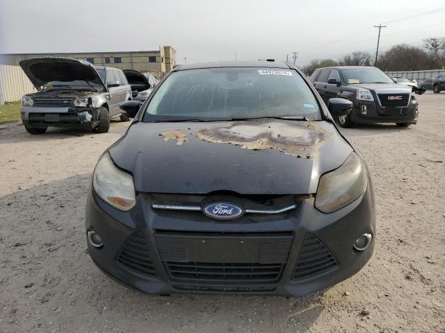 1FAHP3M29CL105432 - 2012 FORD FOCUS SEL BLACK photo 5