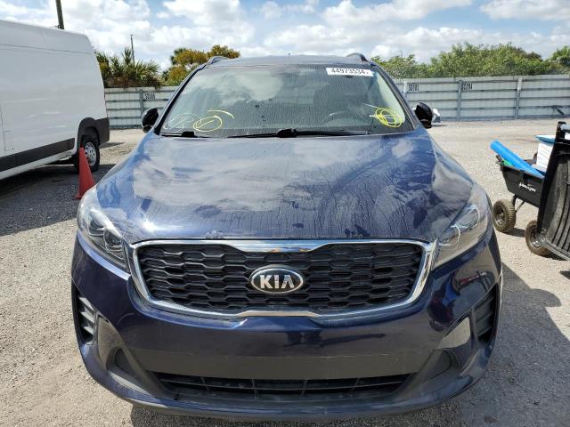 5XYPG4A50KG597451 - 2019 KIA SORENTO LX BLUE photo 5