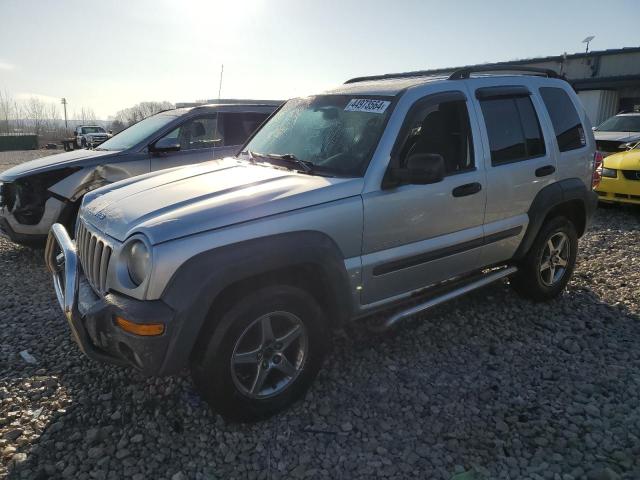 1J4GL48K43W730380 - 2003 JEEP LIBERTY SPORT SILVER photo 1