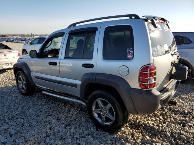 1J4GL48K43W730380 - 2003 JEEP LIBERTY SPORT SILVER photo 2