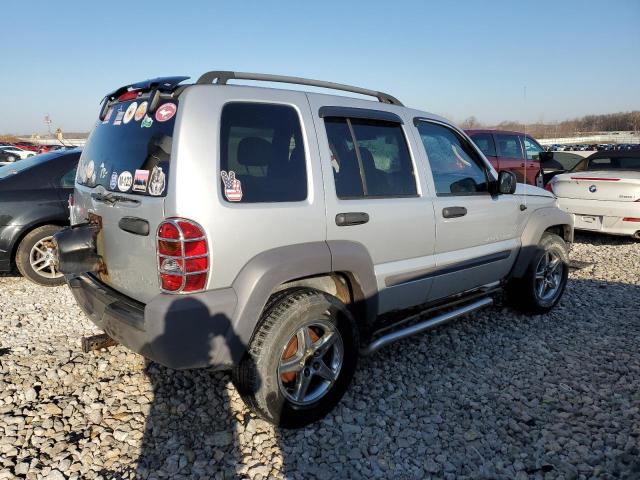 1J4GL48K43W730380 - 2003 JEEP LIBERTY SPORT SILVER photo 3