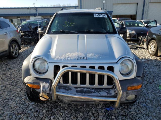 1J4GL48K43W730380 - 2003 JEEP LIBERTY SPORT SILVER photo 5