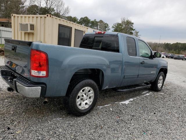 2GTEC19J871668707 - 2007 GMC NEW SIERRA C1500 BLUE photo 3