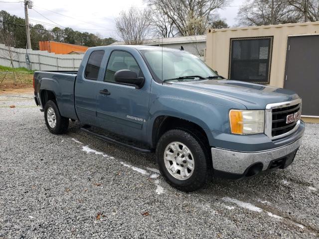 2GTEC19J871668707 - 2007 GMC NEW SIERRA C1500 BLUE photo 4