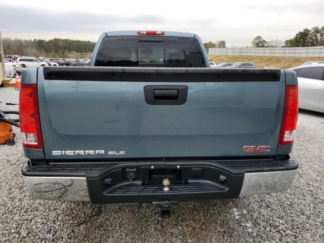 2GTEC19J871668707 - 2007 GMC NEW SIERRA C1500 BLUE photo 6