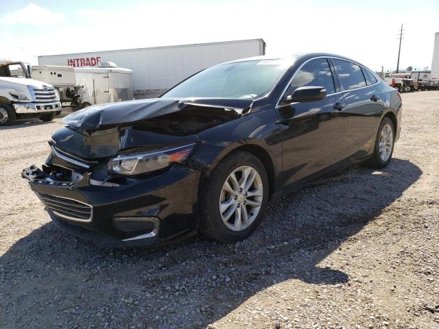 1G1ZE5ST3GF264567 - 2016 CHEVROLET MALIBU LT BLACK photo 1